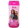 3 PCS Barbie 8oz Body Wash, Shampoo, Bubble Bath in a Bottle Parabens