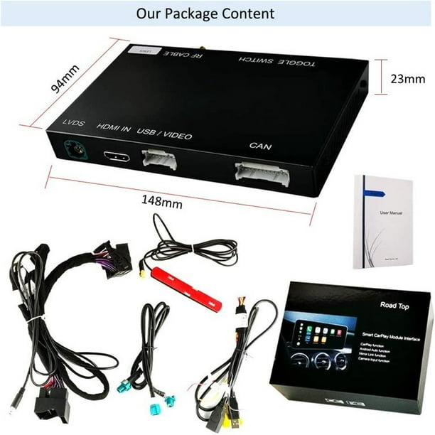 Autoradio Android 12 12,3 Pouces à écran Tactile Pour Mercedes Benz A/C-Class,W176,CLA,GLA,GLC