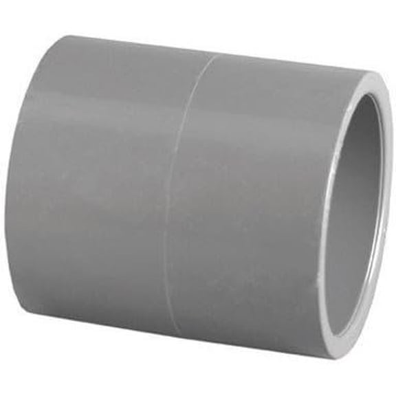 Charlotte Pipe Couple PVC SCH801 SXS Pipe Fitting - Multicolor