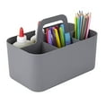 thumbnail image 2 of Realspace™ Stackable Storage Caddy, Small Size, Gray, 2 of 2