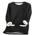 thumbnail image 2 of Ladies‘ Cozy Tracksuit Set with Fleece Lined Sweatshirt and Stretchy Sweatpants, 2 of 9