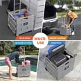 Pop N Load Pop & Load Collapsible Rolling Utility Cart, Plastic Pack-N-Roll Cart ...