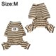 thumbnail image 2 of Ropa para mascotas Ropa cómoda y transpirable de cuatro patas para mascotas Ropa a rayas para perros MFZFUKR BST3001363-2, 2 of 6