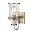thumbnail image 3 of Elk Home 5-Inch Wide Millburn Vanity Light, Traditional, Satin Nickel, 3 of 4