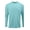 Aqua Blue, variant on Paragon Youth Long Islander Performance Long Sleeve T-Shirt