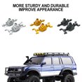 thumbnail image 2 of Ruiboury Front And Rear Axle Housings For FCX18 Crawler Rc Front And Rear Axle Housings Aluminum Alloy Compact Yet Durable Design Red, 2 of 6