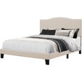 thumbnail image 1 of Hillsdale Kiley Upholstered Queen Panel Bed in Linen, 1 of 2