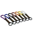thumbnail image 3 of SagaSave Mountaineering Keychain Carabiner Rope Clips Hook Key Chain for Outdoor Climbing Hiking, 3 of 7