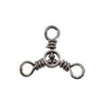 thumbnail image 2 of Spro Three Way Swivel, Size 2/0, 130lb, 2pk, Black, 2 of 2