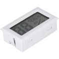 thumbnail image 5 of Termómetro de humedad preciso, higrómetro digital LCD digital Monitor de humedad interior para el hogar, la oficina, el invernadero (blanco) de una pieza esquí esquí Gafas de esquí, 5 of 5