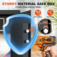 thumbnail image 5 of SYSENFO 5.5 Cuft Large Safe Box, Security Home Safe with Interior Safe Lock Box & Fireproof Document Bag, 5 of 10