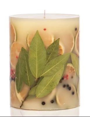 200hr SANDALWOOD with Luxurious VANILLA CASHMERE Triple Scented PILLAR CANDLE