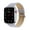 Silver, variant on Waloo Shiny Brilliance Leather Replacement Band For All Apple Watch Series