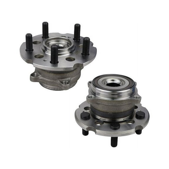 Rear Wheel Bearing Hub Assembly Set of 2 - Compatible with 2007 - 2013 Acura MDX 2008 2009 2010 2011 2012