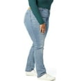 thumbnail image 2 of Signature by Levi Strauss & Co. Gold Label Women's Curvy Totally Shaping Straight Jeans (Standard and Plus) Standard 4 Blue Ice (New)-waterless, 2 of 5