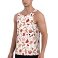 thumbnail image 2 of Salouo Gingerbread Holiday Sweets for Men's Tank Tops,Sleeveless Muscle Shirts for Men Quick Dry Workout Tank Top Gym Muscle Tee Fitness Bodybuilding Sleeveless T Shirt-4X-Large, 2 of 7