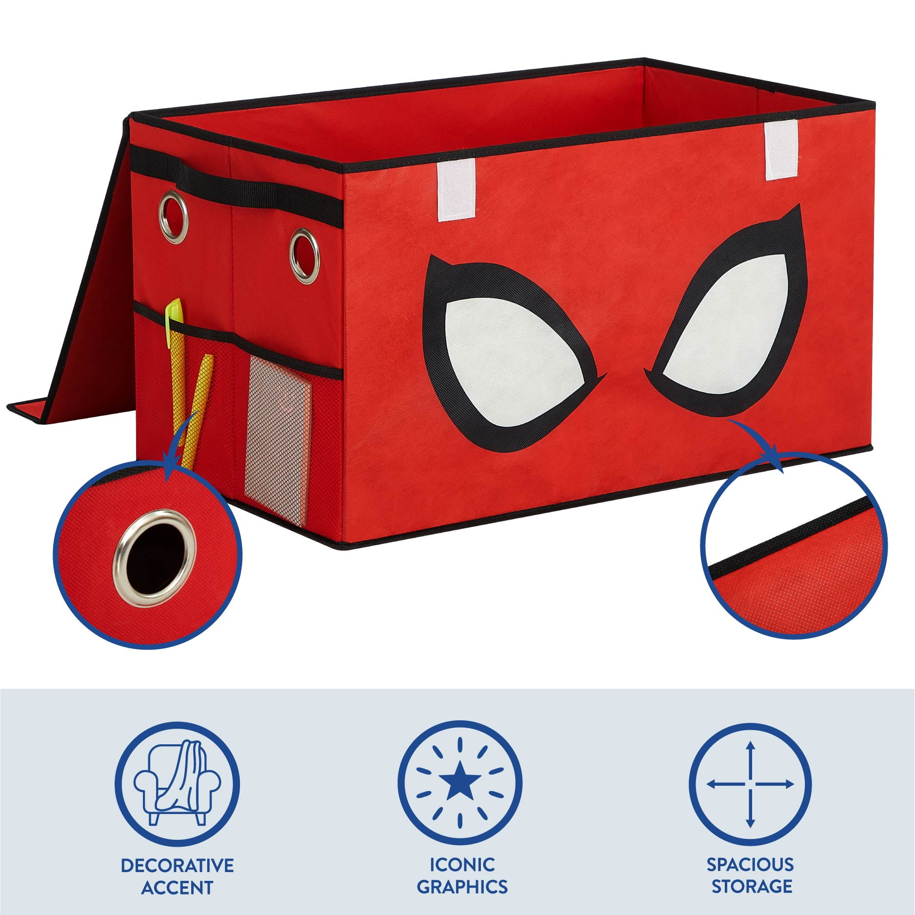 Spiderman 22.5" W x 13.5" H Storage Trunk