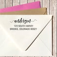 thumbnail image 2 of Printtoo Personalized Stationary Rubber Stamp Custom Self Inking Return Address Stamp, 2 of 5
