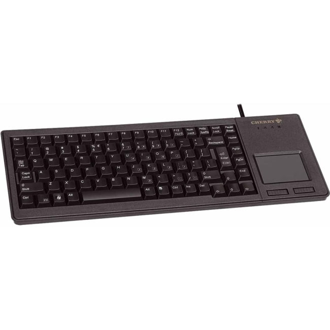 Cherry G845500 XS Touchpad Keyboard USB 88 Keys Black English