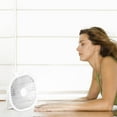 thumbnail image 3 of Big Savings, Charging Desktop Small Fan, Dormitory Fan, Wall-Mounted Mini Small Ceiling Fan, Fan Lights, Quiet Cooling, Rechargeable, Perfect for Home, Office, and Bedroom Use Stay cool, 3 of 9