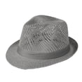 thumbnail image 3 of QLEICOM Hats for Men,Mens Hat,Men Solid Color Fedora Hat with Breathable Mesh Panels and All-Around Brim for Complete Sun Protection Gray, 3 of 6