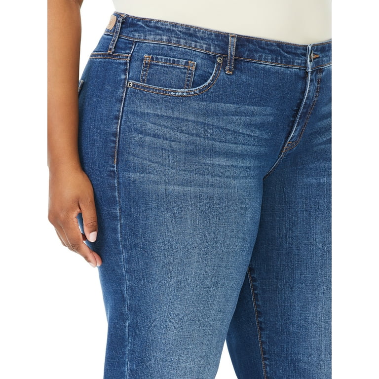 Sofia Jeans by Sofia Vergara Plus Size Bagi Boyfriend Mid-Rise Jean 