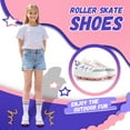 thumbnail image 4 of KOFUBOKE Roller Skate Shoes & Unisex Sneakers with 4 Wheels for Outdoor Sports Activities, 4 of 7