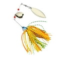 thumbnail image 1 of 1 Uds. Cebos giratorios de pesca de lubina con faldas de silicona y anzuelo (#3), 1 of 2