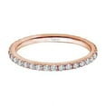thumbnail image 3 of Lafonn Classic Sterling Silver Rose Gold Plated Simulated Diamond Ring (0.38 CTTW), 3 of 5