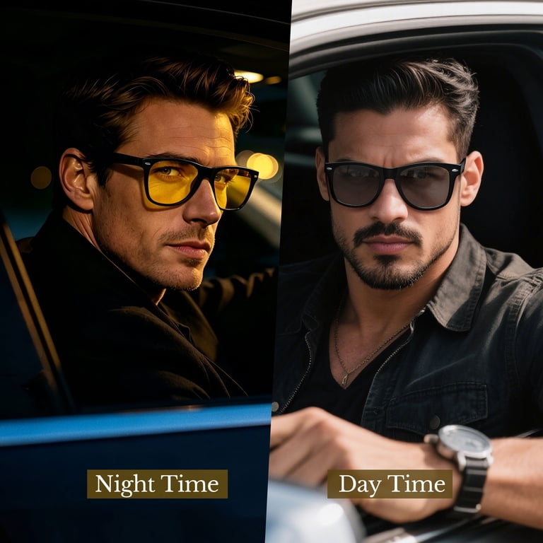 Kanastal Photochromic Night Driving Glasses, UV400 photo 6