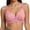#16Hot Pink, variant on Byworldtasic Women Wireless Comfort Bra Rhinestone Decor Non‑Padded Soft Cup Bralette with Adjustable Shoulder Straps
