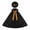 #07, variant on Fall Porch Goose Witch Outfits,23 Inch Tulle Shiny Mesh Cape Goose Statue Clothes with Witch Hat Decor for Yard Garden Front Porch Decor