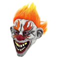 thumbnail image 4 of Clown Mask-Halloween Latex Clown Mask-Creepy clown mask-Scary clown mask-Halloween Costume Party Props Masks Latex Full Head, 4 of 5