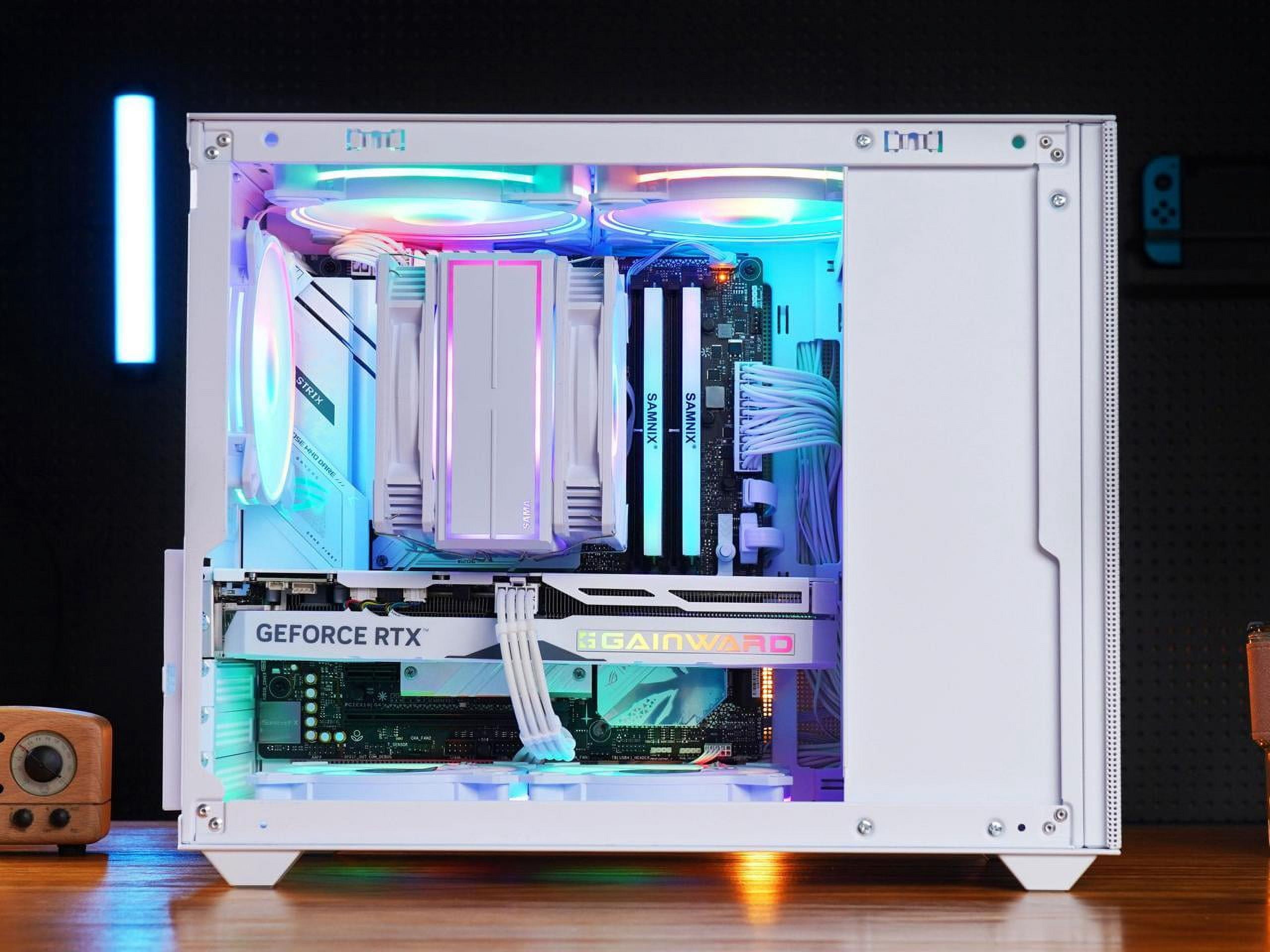 SAMA IM01 Pro Mini Micro ATX Tower Computer Case Tempered Glass
