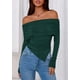 thumbnail image 2 of Remera PRETTYGARDEN Mujer Escote Hombros Descubiertos Manga Larga Ajustada - XXL, 2 of 8