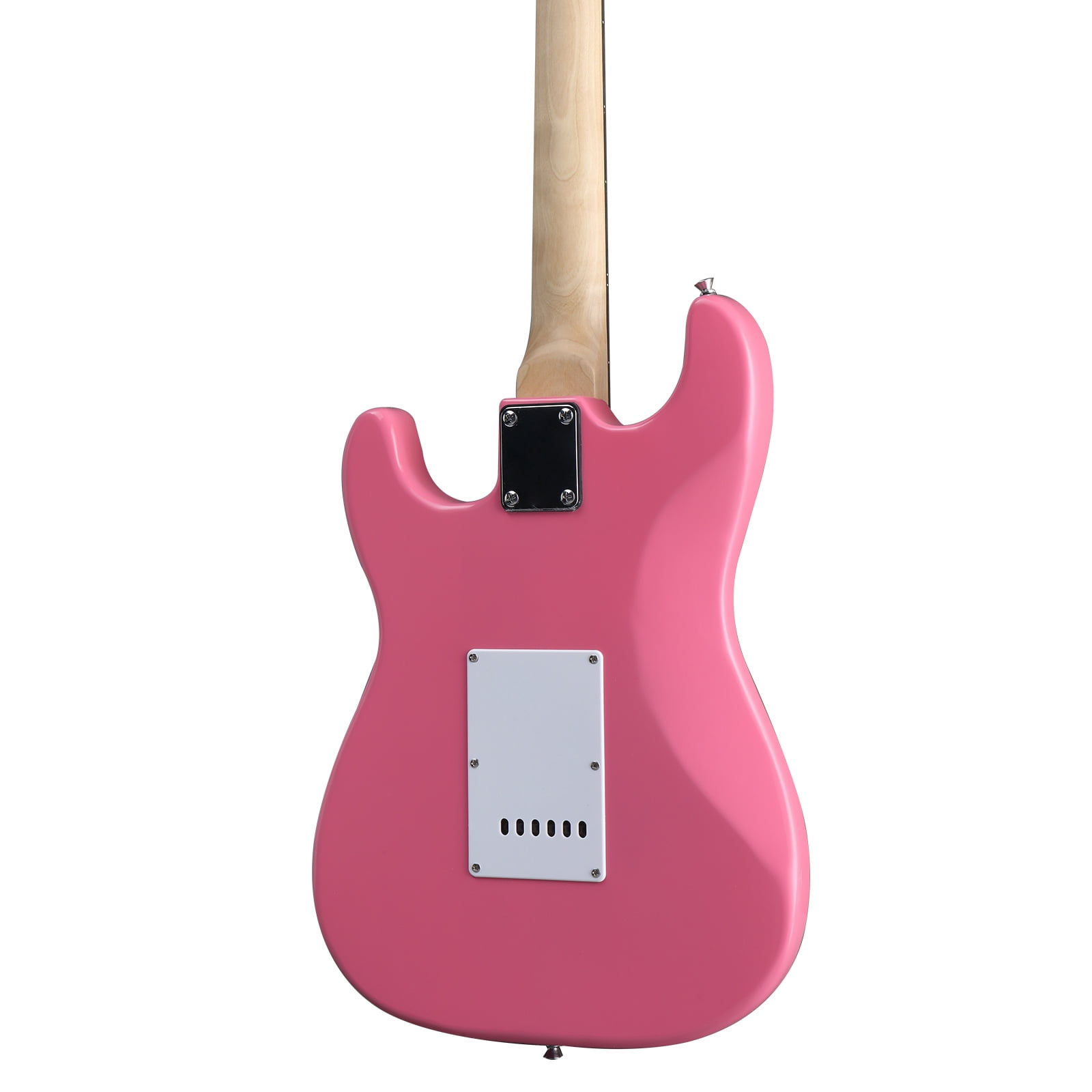 H-S-S Pickup Electric Guitar Kit with 5W AMP Bag Guitar Strap Strings Rose Red