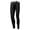 Black, variant on Men's thermal Underwear Long Johns Thin Ice Silk Base Layer Bottoms Black