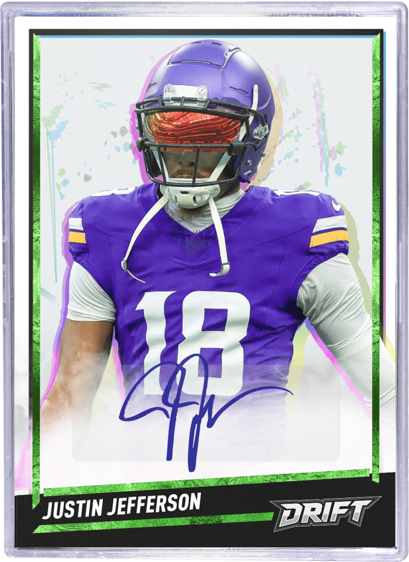 2025 Pulse Drift Football Heat Seeker - 1 Autograph Per Box
