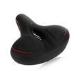 thumbnail image 2 of Asiento de bicicleta de gran tamaño cómodo para hombres y mujeres, asiento de bicicleta acolchado ancho de repuesto para bicicletas Patente n.º: Zl202130426739.x, 2 of 5