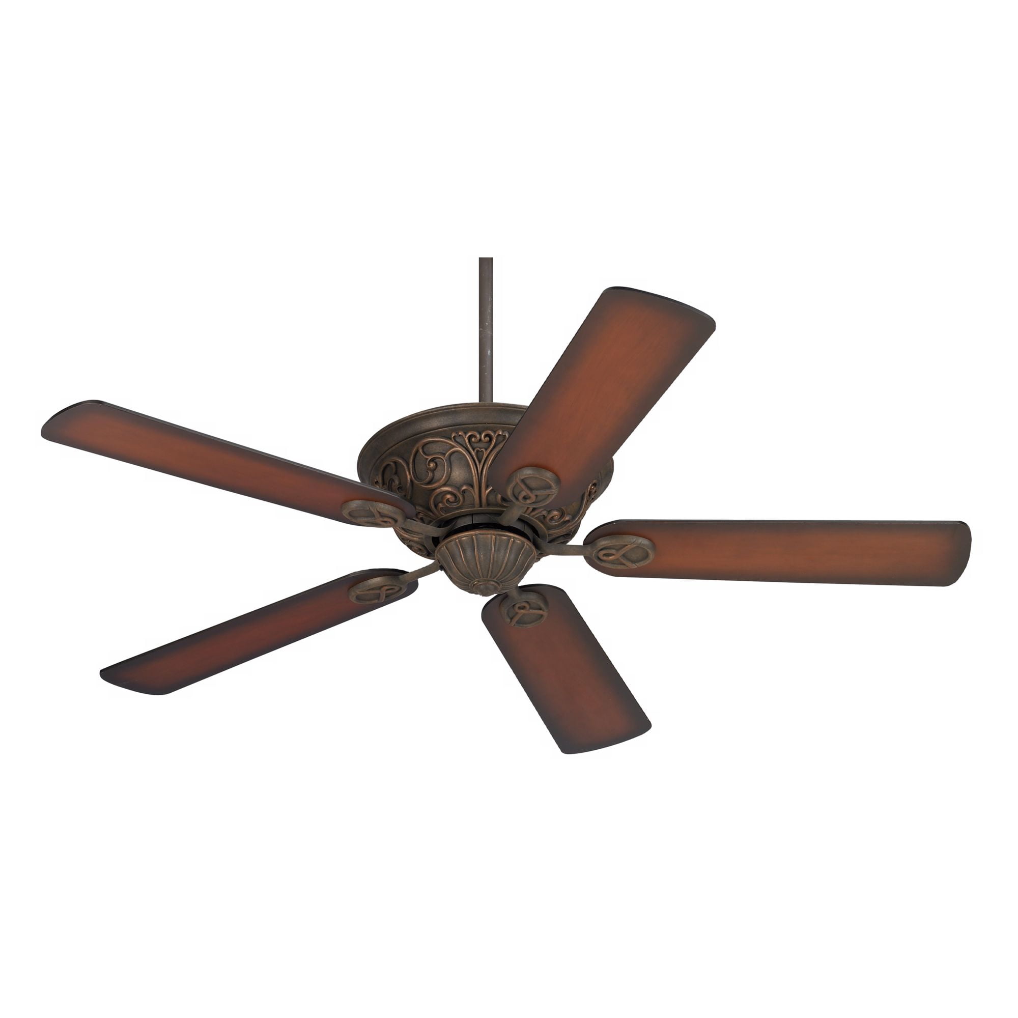 52" Casa Vieja Contessa Vintage Rustic Indoor Ceiling Fan Bronze Copper Shaded Cherry for Living Kitchen House Bedroom Family Dining Home Office Room