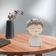 thumbnail image 5 of Figura de guirnalda nórdica, micropaisaje, estatua para decoración de habitaciones blanco, 5 of 9