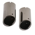 thumbnail image 1 of S SERENABLE 2x Stainless Steel Car Exhaust Tail Tip Cover for F10 F18, 1 of 7