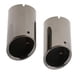thumbnail image 1 of 2x escapes deslizantes de corte inclinado resonante Sharpla material acero inoxidable para F10 F18 2012 negro Tubo de escape, 1 of 7
