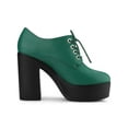 thumbnail image 3 of BLISSFUL STEP Women's Platform High Block Heel Boots, 3 of 7