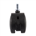 thumbnail image 2 of 6X Mueble Giratorio Con Ruedas De Bloqueo VáStago De Tornillo De 8 Mm Rueda De 2 Pulgadas De DiáMetro Negro, 2 of 4
