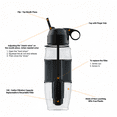 thumbnail image 3 of ETA Alkaline Water Filter Bottle for Travel with Extreme Filter, Made in USA (Orange), 3 of 10