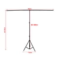 thumbnail image 4 of Mascarry Retractable T-shape Tripod Background Stand Photography Background Support Stand, 4 of 5