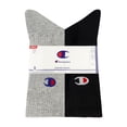 thumbnail image 2 of Champion Women’s Wear 360 Cushioned Crew Socks, 8 Pack, Sizes 4-10, 2 of 5