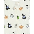 thumbnail image 2 of M+A by Monica + Andy Gender Neutral Baby Halloween Organic Cotton One Piece Pajamas and Bib Set, Sizes 0M-24M, 2 of 7