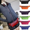 thumbnail image 3 of Men Women Sport Waist Pack Fanny Pack Crossbody Wallet Belt Travel Bag Outdoors Belt Hiking Bumbag, 3 of 10